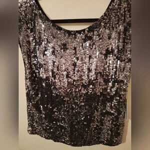 ALICE+ OLIVIA daphne sequin oversized tunic